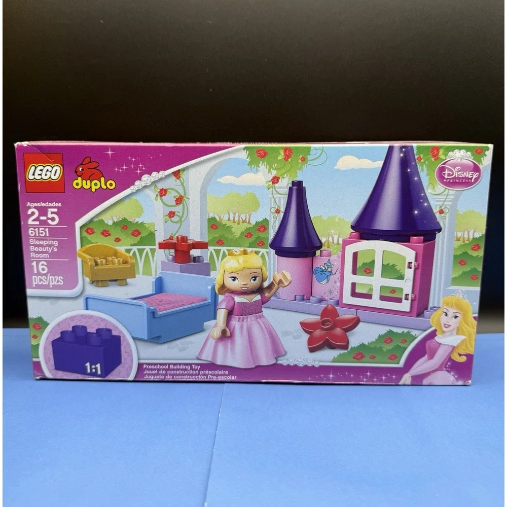 Lego Duplo Disney Princess Sleeping Beauty's Room 6151 - NEW Sealed Retired